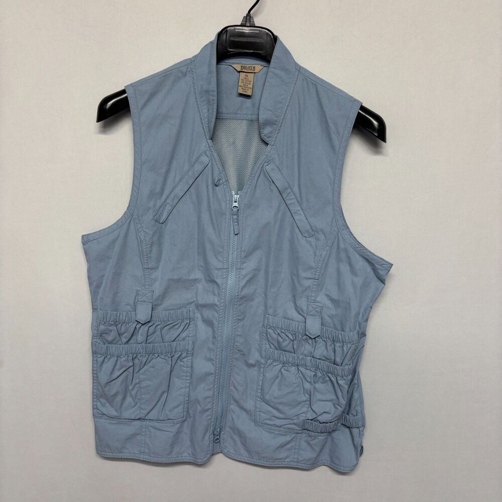Duluth Trading Women Casual Utility Gardening Vest Jacket XL X-Large D128 -20